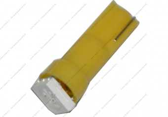 Светодиод T5 1SMD 5050  yellow