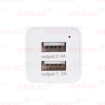 Автомобильное зарядное устройство USB (2 порта) AVS UC-323 (3,6А)